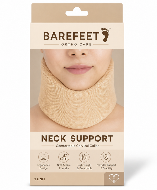 Barefeet™ Neck Support Collar | Soft Cervical Collar for Neck Support & Everyday Comfort