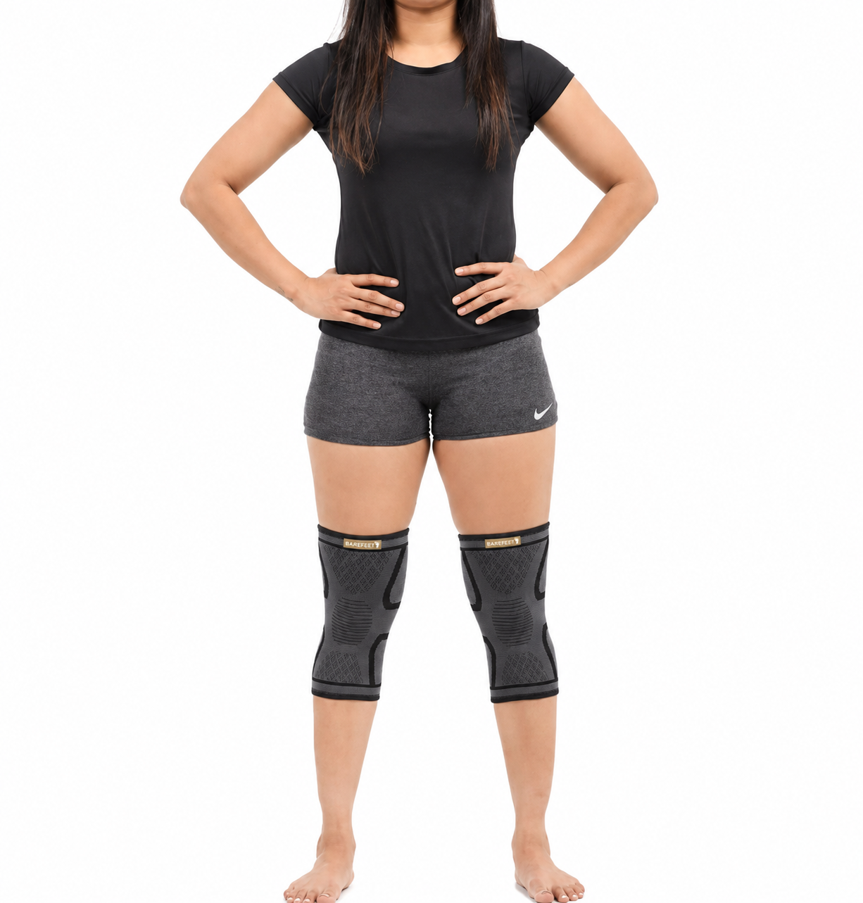 Barefeet™ Knee Support Sleeve | Compression Knee Brace for Sports & Pain Relief